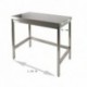 Table inox 1.0 m