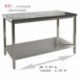 Table inox kit à monter 60 cm (S60) ATTENTION profondeur de 60 cm