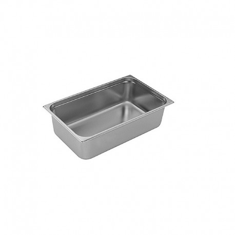 Bac Gastro Inox GN 1/1, hauteur 10 cm 53x32,5 cm