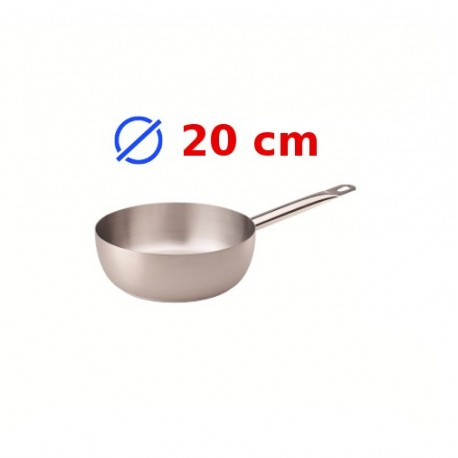 casserole conique inox 20 cm