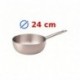 casserole conique inox 24 cm