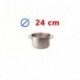 casserole faitout inox 24 cm