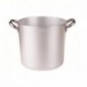 marmite traiteur  4,3 Lts  alu 3 mm avec anse inox 18 cm